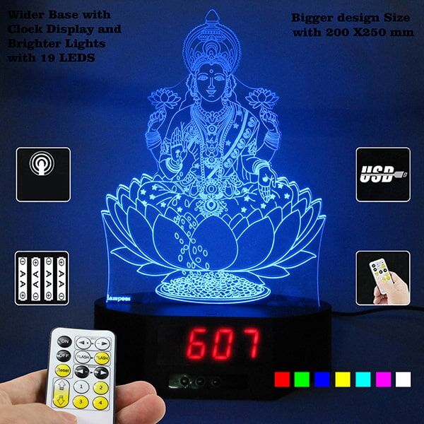 Lakshmi-Devi-with-Clock